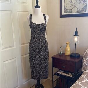 Audrey Parks by Francesca ,Sweetheart Sheath Midi Dress medium